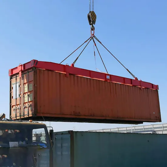 Telescopic Container Spreader for Heavy Lifting Equipment